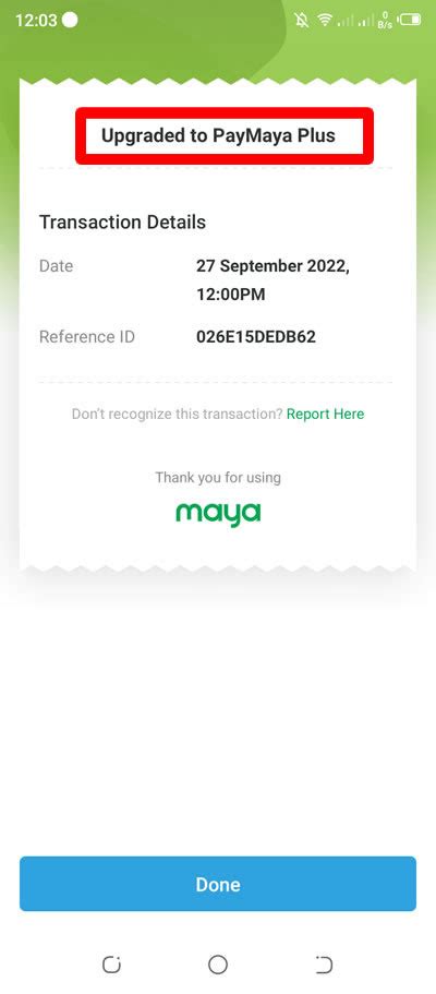 How to upgrade Maya account to PayMaya Plus .